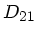 $\displaystyle D_{21}$
