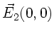 $\displaystyle \vec{E}_{2}(0,0)$