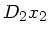 $\displaystyle D_{2} x_{2}$